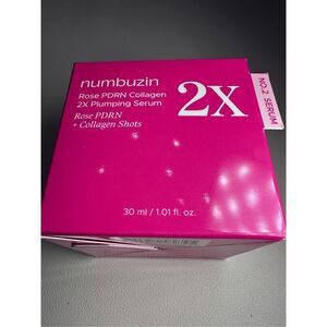 numbuzin - No.2 Rose PDRN Collagen 2X Plumping Serum 30ml